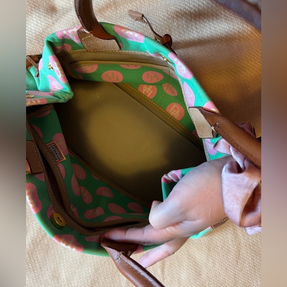 SOLD!! Dooney & Burke Large Tassel Bag NEW NWT - Picture 5 of 8